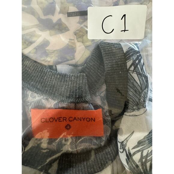 Vintage Clover Canyon USA Shear Blouse w/Long Sleeve Women’s - Picture 11 of 11